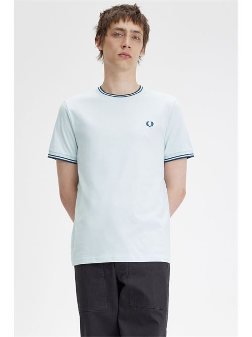 t-shirt bordino Fred Perry | M1588V08
